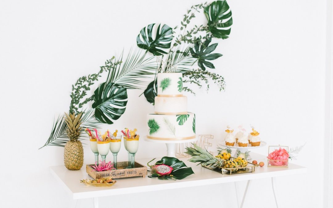 Tropical Summer Night, eine erfrischende Hochzeitsinspiration